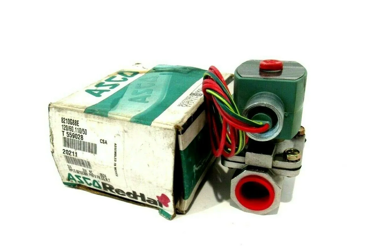 NEW ASCO 8210G88E SOLENOID VALVE 110/120 50/60