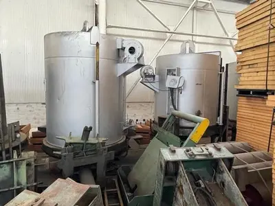 7 ANNEALING FURNACES WITH 14 BASES (USED)