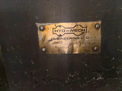 13" X 20" HYD-MECH MODEL #S20 SWIVEL MITRE HORIZONTAL BANDSAW: YOBRO #23836