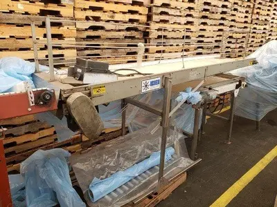 BEI 10' Flat Belt Conveyor