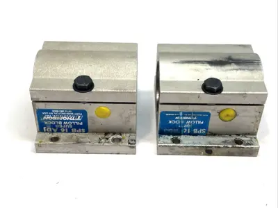 Used Thomson Industries Linear Super Pillow Block Bearing LOT OF 2 Bearings Michigan US | Maverick Industrial Sales #1397691