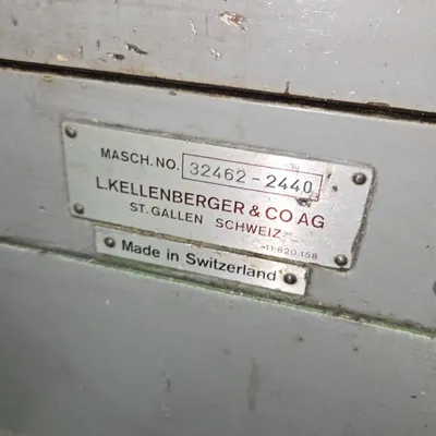 Used 1982 KELLENBERGER 600U175 Universal Cylindrical Grinders Ohio US | HGR 24 #727049