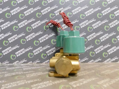 ASCO 834483 Red Hat Solenoid 4-Way Valve 1/2" NPT 120VDC 9.7W New