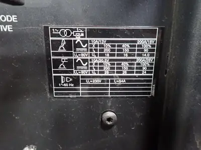 USED MILLER SYNCROWAVE 200
