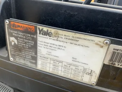 Used YALE GLC050VX Liquid Propane Forklifts Michigan US | Miedema Asset Management Group #1477234