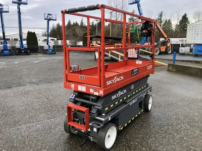 New | in-Stock 2026 SKYJACK SJ3220 E ELECTRIC SCISSOR LIFT Scissor Lifters Alberta CA | Adcock Equipment #1417649