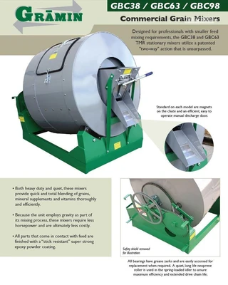 New | in-Stock 2025 GRAMIN GBC38 Feed Mixers Pennsylvania US | Zimmerman Farm Service #1410238