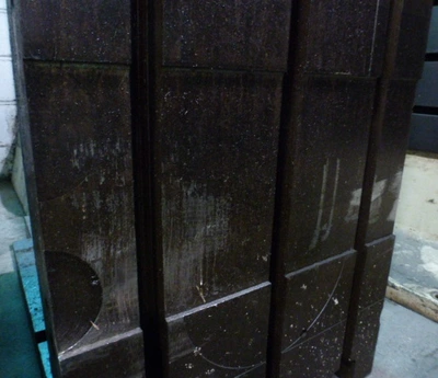 20" x 78" Angle Plate, (3) Vertical T-Slots