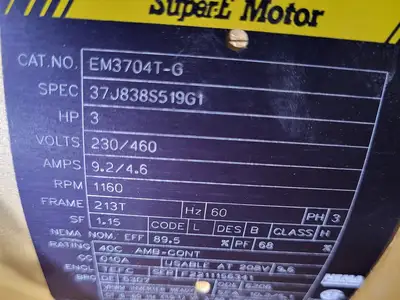 NEW ABB MOTORS EM3704T-G
