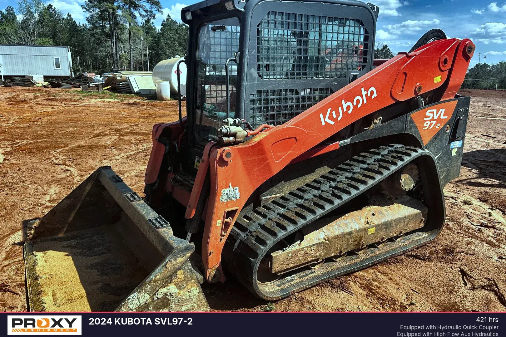 Used 2024 KUBOTA SVL97-2 Compact Track Loaders Texas US | Proxy Equipment #1378159