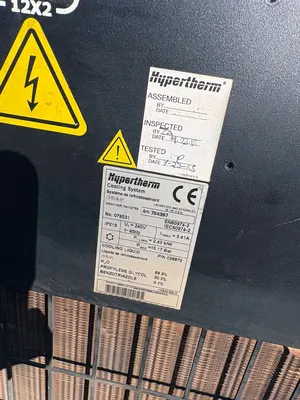 2015 HYPERTHERM HRP400XD Lasers, Flame, Plasma, Waterjet | Global Machine Brokers, LLC (9)