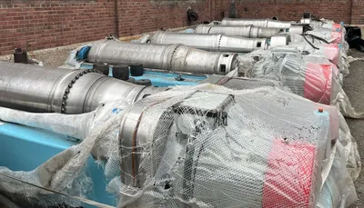 (6) Flottweg Z6E-4/451 (24 x 98) decanter centrifuges, 316SS.