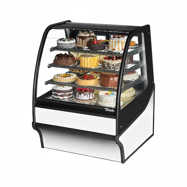 Used True TDM-R-36-GE/GE-S-W Display Refrigerators Illinois US | Falcon Restaurant Supply #1373847