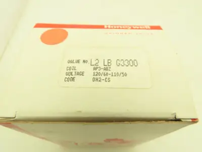 Honeywell Skinner L2LBG3300 Brass Solenoid Valve 2-Way NC 120V 300 PSI 3/8" NPT