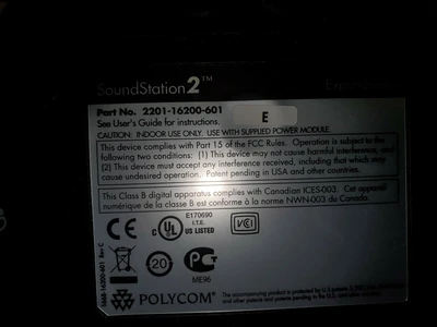 USED Polycom 2201-16200-601
