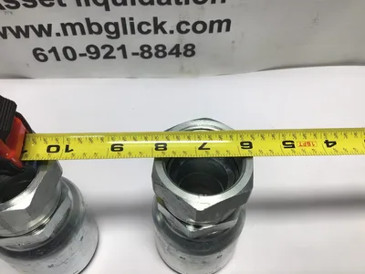 Parker 71 series P71-24 R-12 RF7K Crimp Style Hydraulic Hose Fitting
