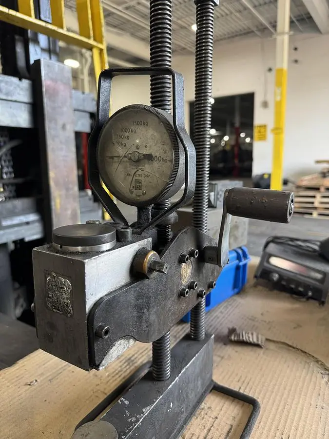 USED KING BRINELL HARDNESS TESTER