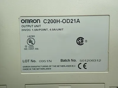 USED OMRON C200HOD21A