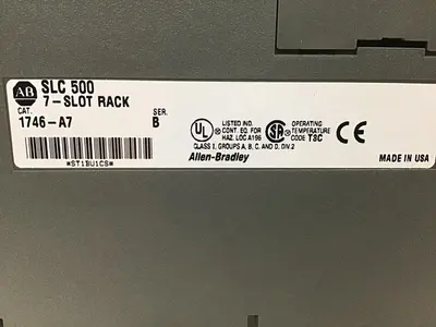 USED ALLEN BRADLEY 1746-P2 SER C / 1746-A7 SER B