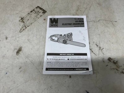 Used WEN CP1216 Chainsaws (Landscaping) Michigan US | Miedema Asset Management Group #1342064