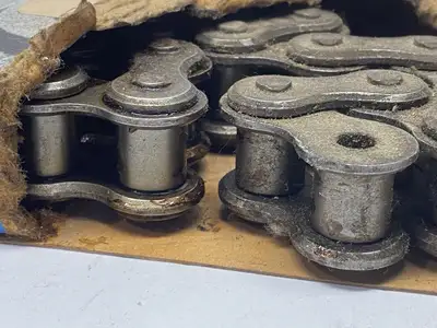 USED DIAMOND CHAIN #80 ROLLER CHAIN 10FT
