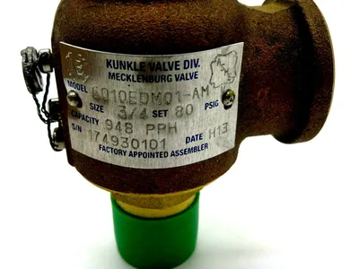 NEW KUNKLE 6010EDM01-AM MECKLENBURG VALVE 3/4" 6010EDM01AM