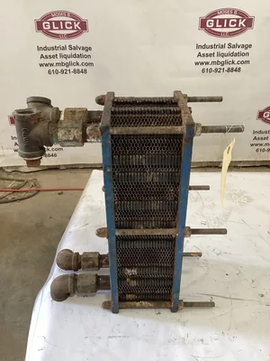 UK Exchanger UKE-1A 43 Plate & Frame Heat Exchanger 87PSI 212°F