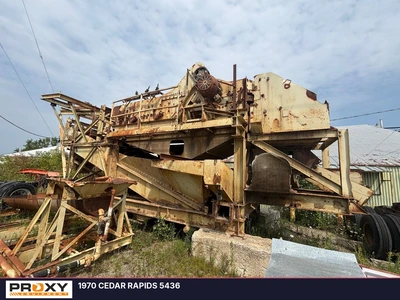 Used 1970 Cedar Rapids 5436 Trommel Screener Wisconsin US | Proxy Equipment #1426107