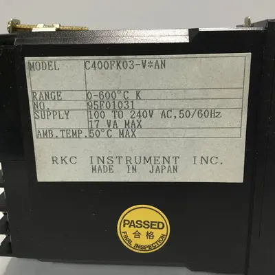 USED RKC REX-C400FK03VAN