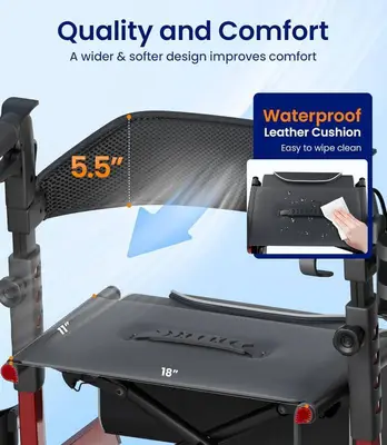 Vocic Z57 Outdoor Rollator Walker