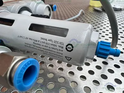 Used FESTO LFR-D-MINI REGULATOR W/ FESTO HEE-D-MINI-24 36PSI/0.25MPA Regulators California US | Equipment Lab #1285488