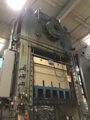 1955 DANLY SS2-500-72-48 Straight Side Double Crank Press | Universal Press & Machinery (UPM) (8)