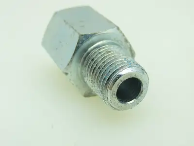 Steel Straight Threaded Pipe Adapter 1/4" x 1/4" NPT Female to Male  LOT OF 10