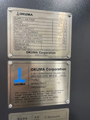 2021 OKUMA M560-V Vertical Machining Centers | Bid Specialists Inc. (6)