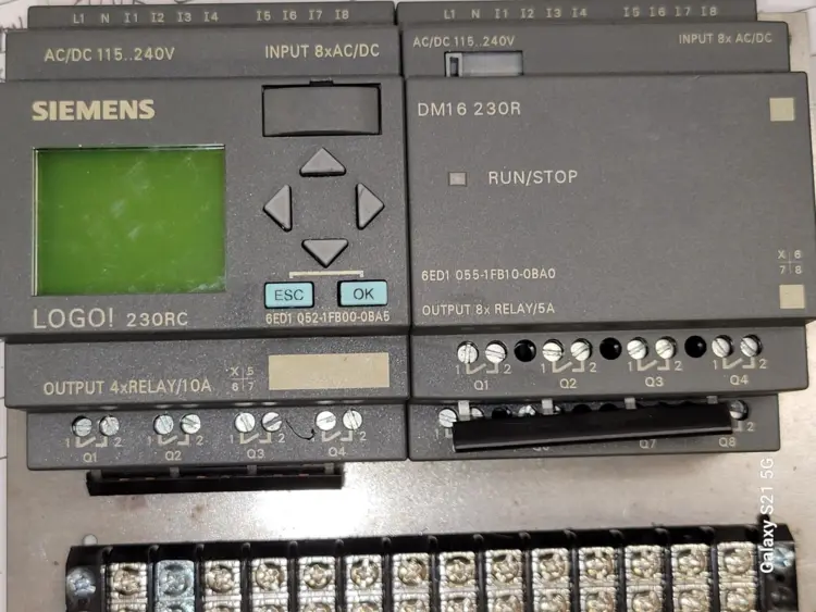 Used Siemens 6ED1 055-1FB10-0BA0 + 6ED1 052-1FB00-0BA5 PLC Processors Arizona US | ASSET CONVERSION SPECIALISTS, INC. #311170