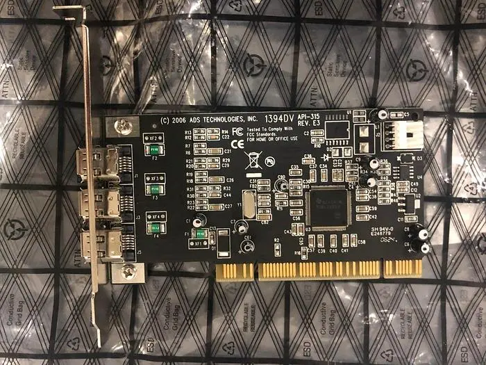 ADS TECHNOLOGIES 1394DV API-315 REVE3