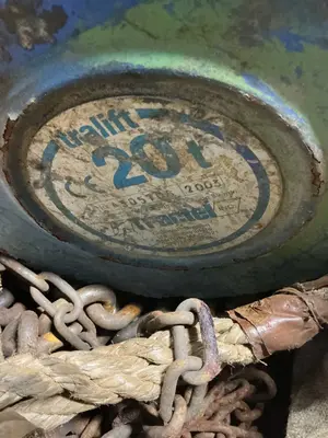 Tractel 20 Ton Hoist