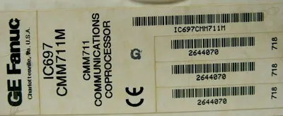 NEW SEALED GE FANUC IC697CMM711M COMMUNICATIONS COPROCESSOR MODULE