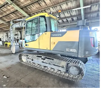 Used 2014 VOLVO EC140DL Excavators Pennsylvania US | National Lift Equipment #1381287
