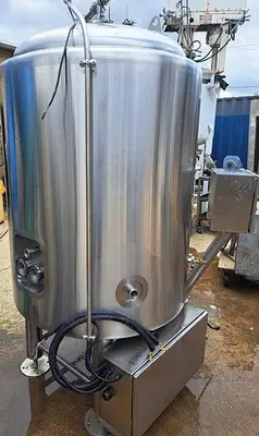 Tank, 200 Gallon, Stainless Steel, Insulated, Dish Top & Bottom, 36" X 48" #S745518