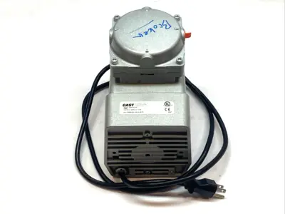 Used Gast Compressor Vacuum Pump 115V 60psi 4.2A 60Hz Vacuum Pumps Michigan US | Maverick Industrial Sales #1393263