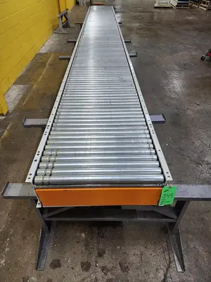 Used INTELLIGRATED LIVE ROLLER CONVEYOR - V-BELT Roller Conveyors Wisconsin US | Packer City Sales #1297820