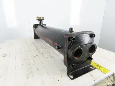 CEA FK Waermetauscher FKV-194.54.76 Shell & Tube Heat Exchanger 7"x34 16/21 Bar