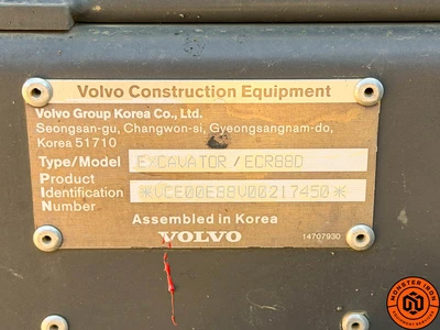 Used 2020 VOLVO ECR88D Excavators California US | Monster Iron Equipment Services #1481051