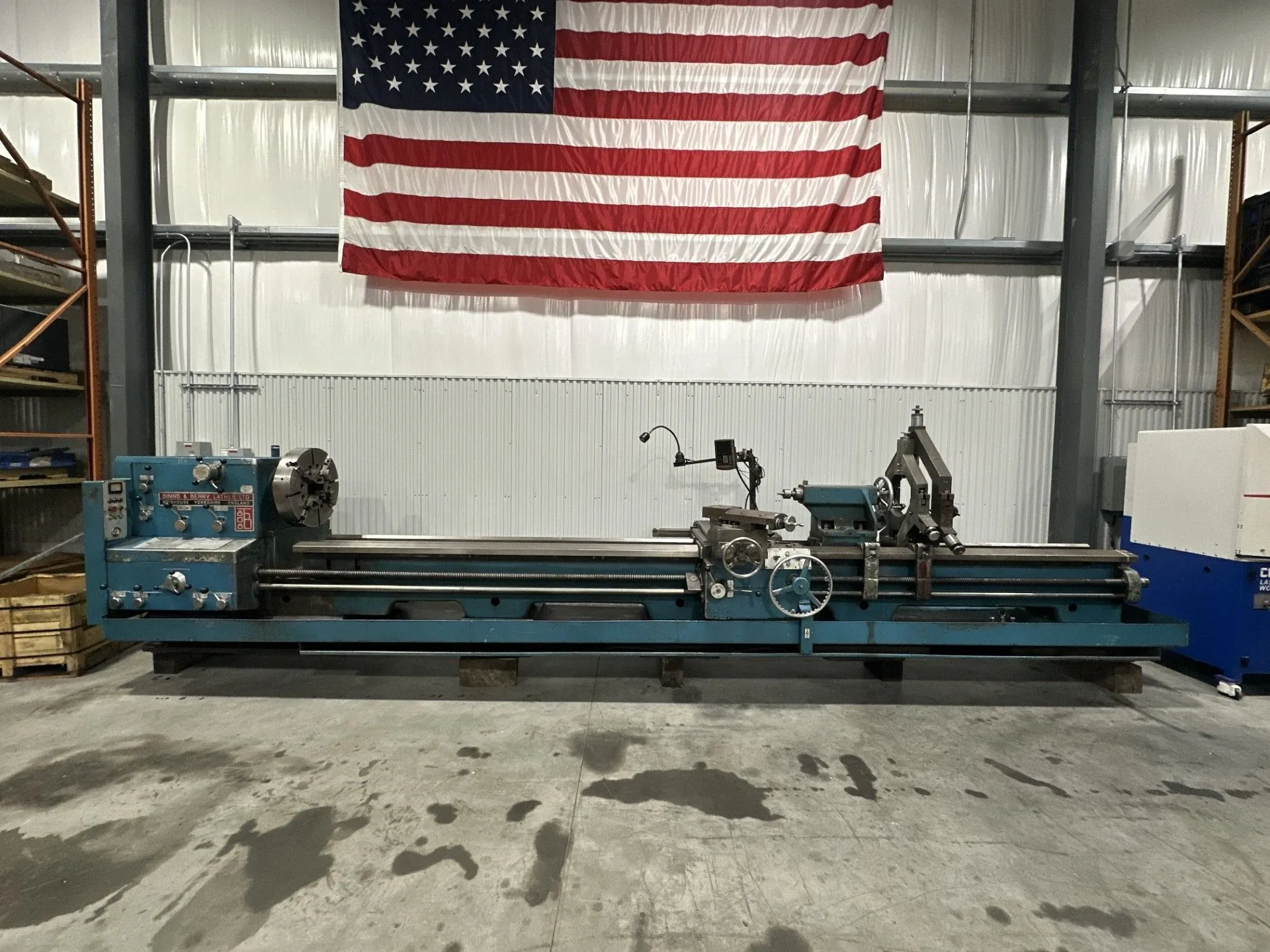 Used BINNS & BERRY TRIDENT L-1000 | Engine Lathes