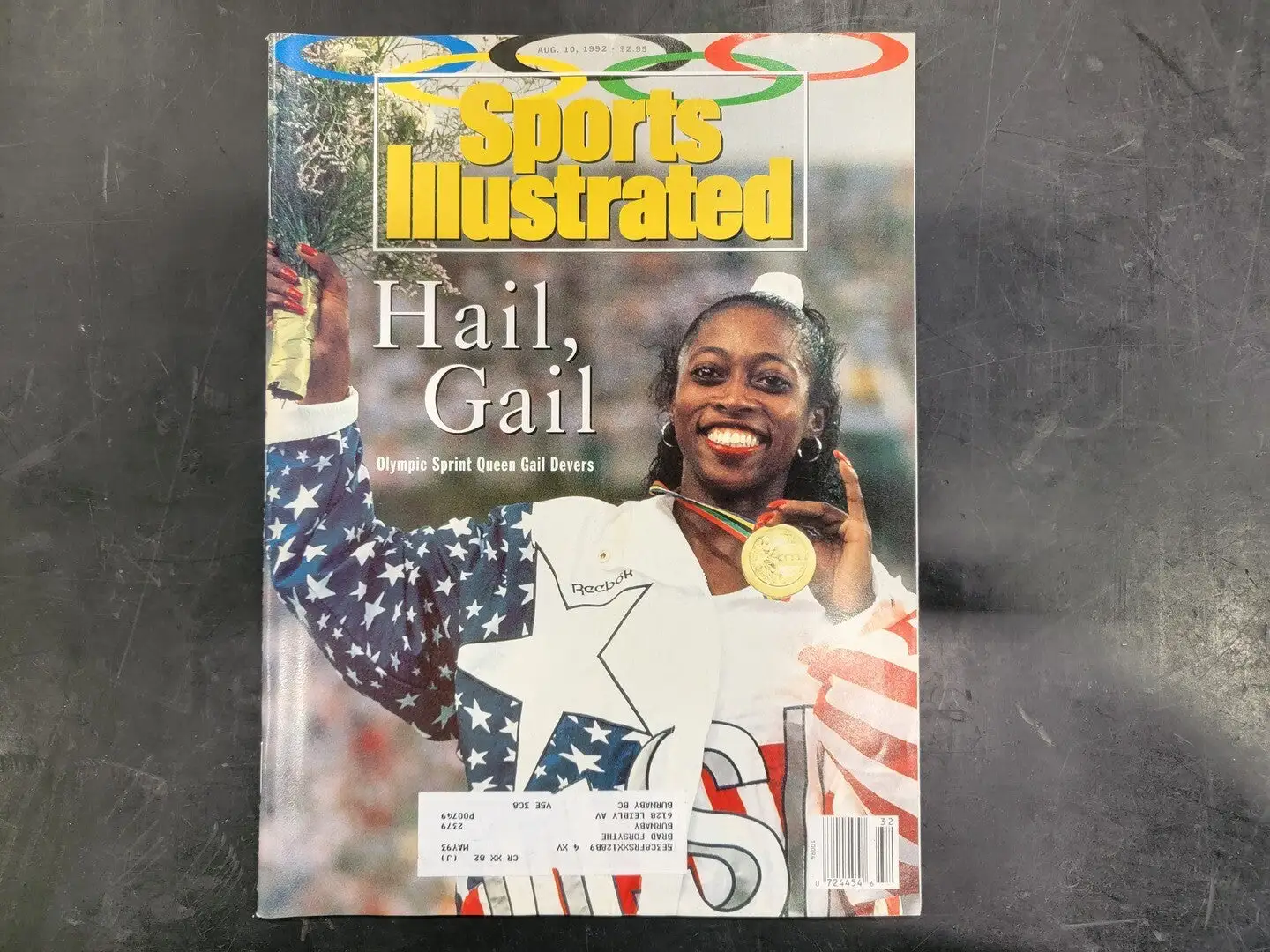 USED SPORTS ILLUSTRATED AUGUST 10, 1992