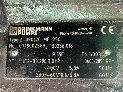 Used BRINKMANN PUMPS _UNKNOWN_ Motors (misc) Ohio US | HGR 24 #1518072