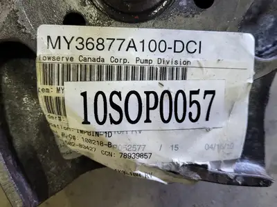 NEW FLOWSERVE MY36877A100-DCI