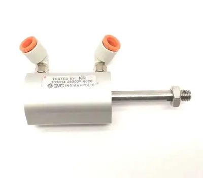 NCQ8A056-112-DAI00141, NCQ8A056-112-D | SMC NCQ8A056-112-DAI00141 Compact Pneumatic Cylinder 9/16" Bore 1-3/25" Stroke - Used