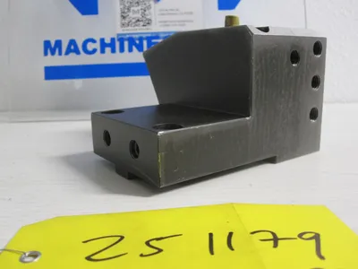 (As-Is)  BMT45 Half Index Dual OD Turning Holder 20mm Static Lathe 58 x 58 mm